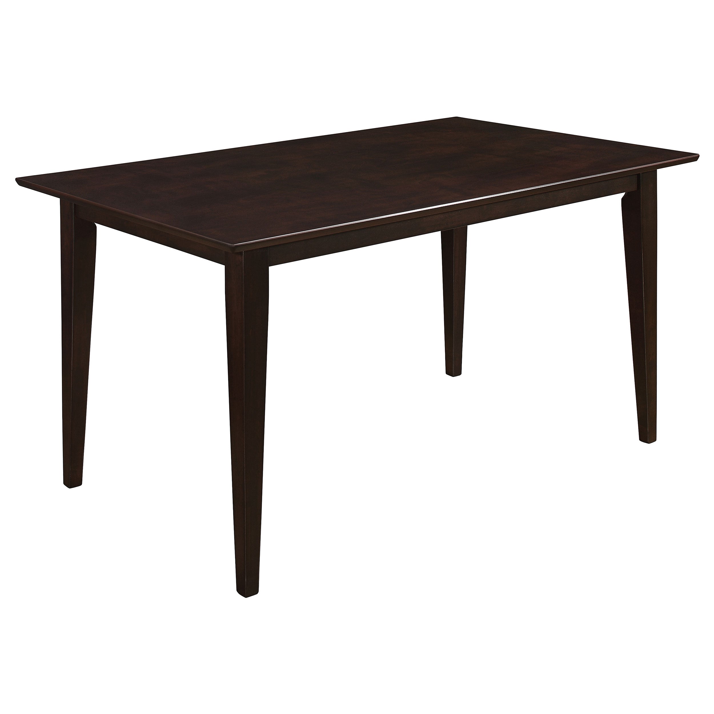 Gabriel Rectangular 59-inch Wood Dining Table Cappuccino — view 1