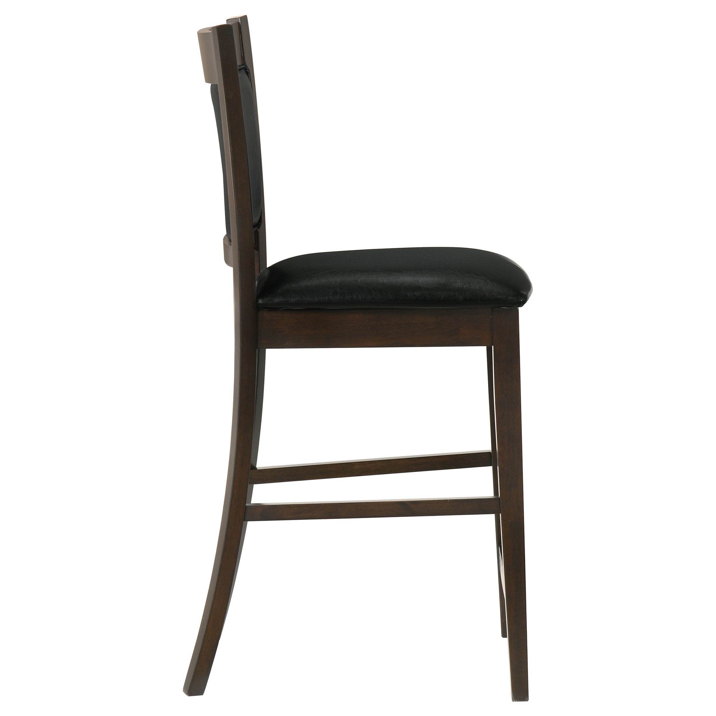 Jaden Upholstered Counter Chair Espresso (Set of 2) — view 9