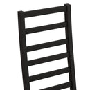 Metal Dining Chairs With Steel Legg, High Back Armless Design