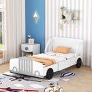 Car Shaped Platform Bed With Wheels