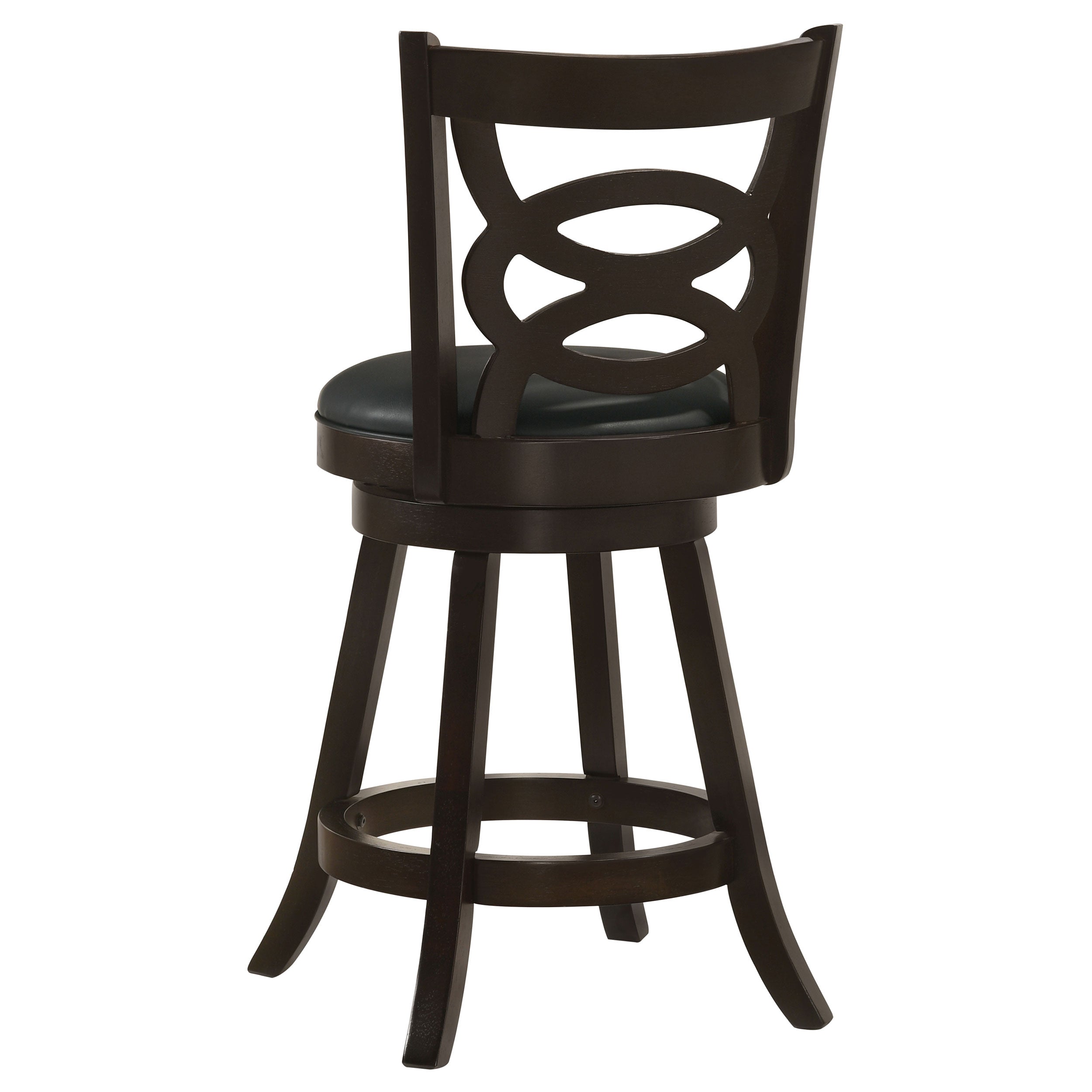 Calecita Wood Swivel Counter Stool Cappuccino (Set of 2) — view 7