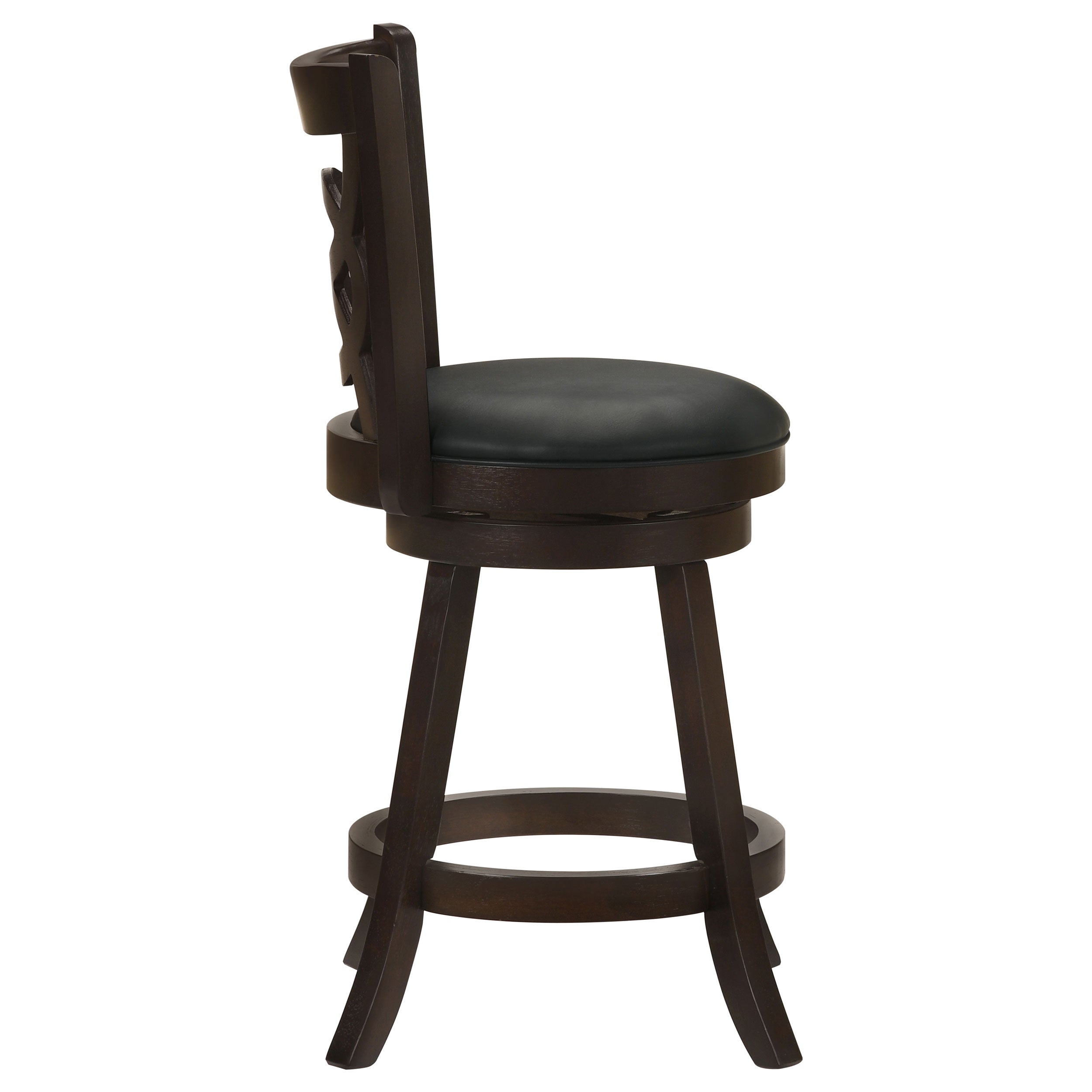 Calecita Wood Swivel Counter Stool Cappuccino (Set of 2) — view 9