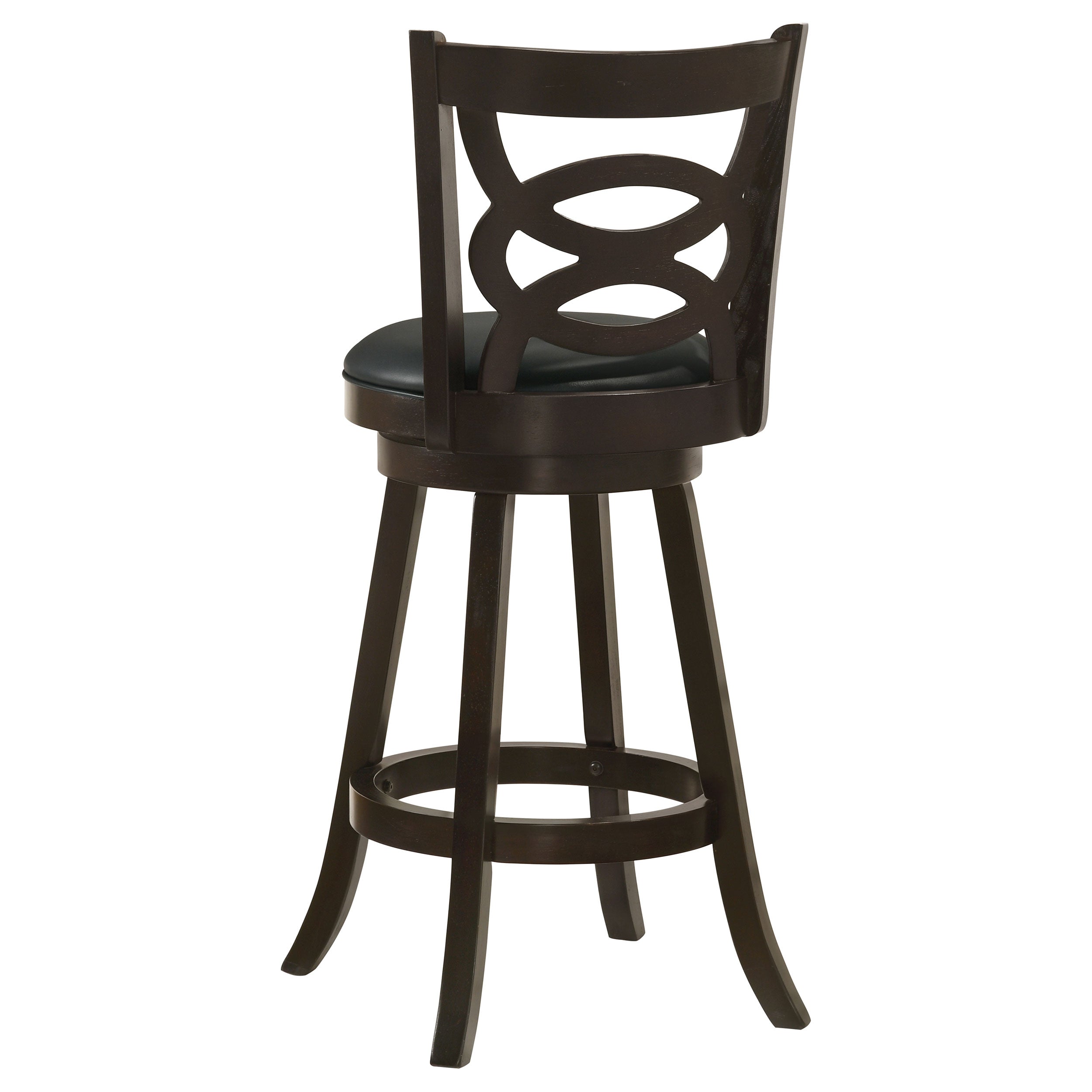 Calecita Wood Swivel Bar Chair Cappuccino (Set of 2) — view 7