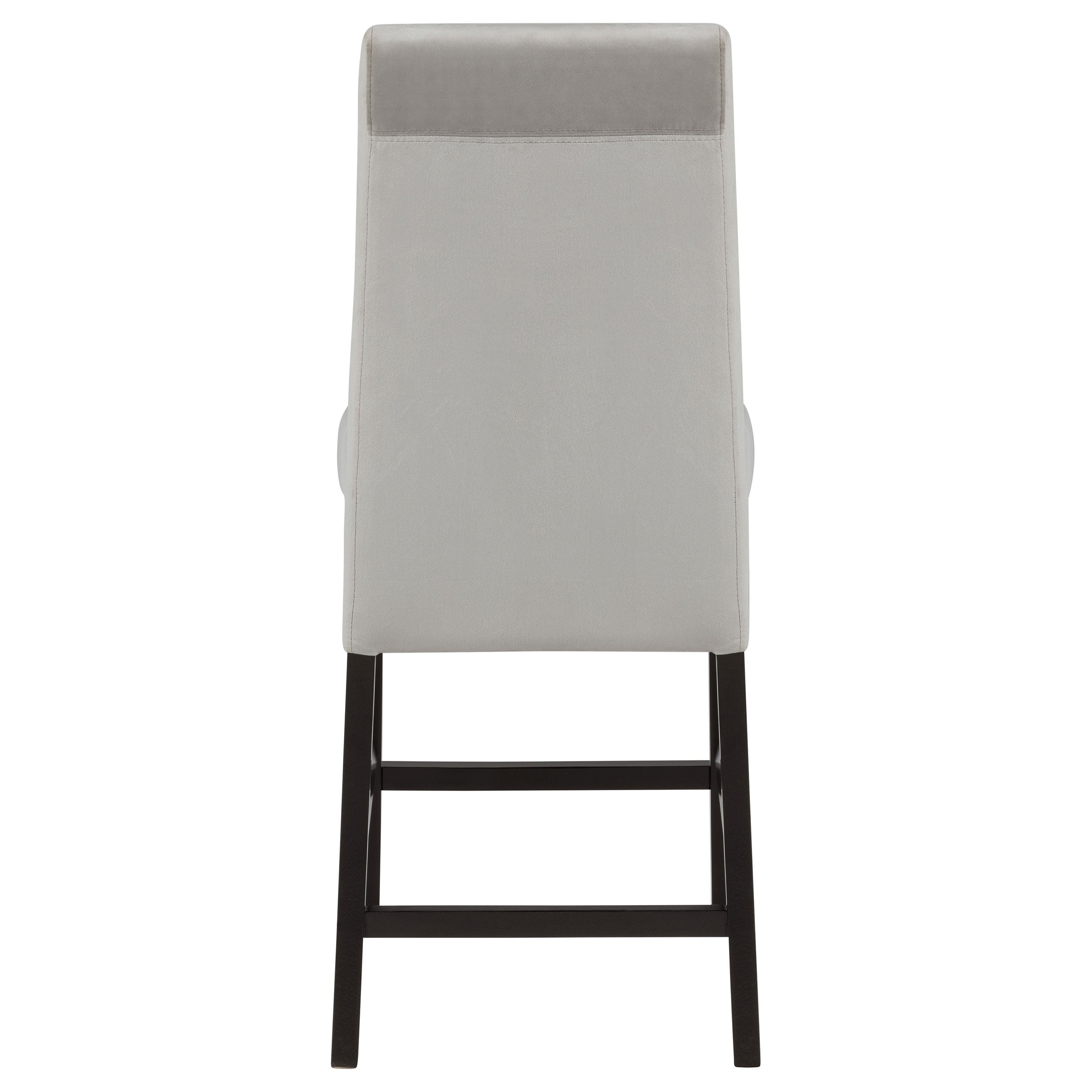 Stanton Velvet Upholstered Counter Chair Grey (Set of 2) — view 8