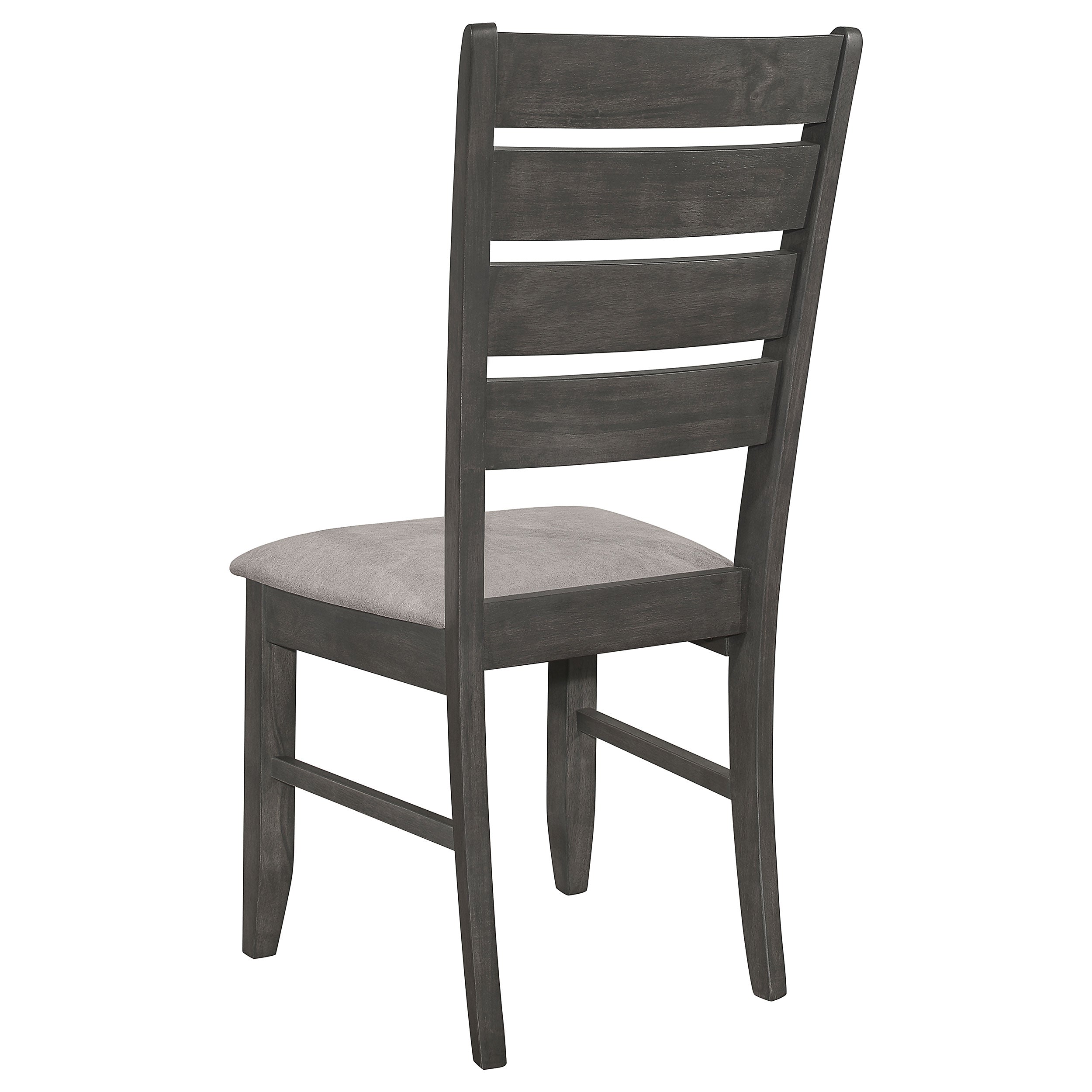 Dalila 5-piece Rectangular Dining Table Set Dark Grey — view 9