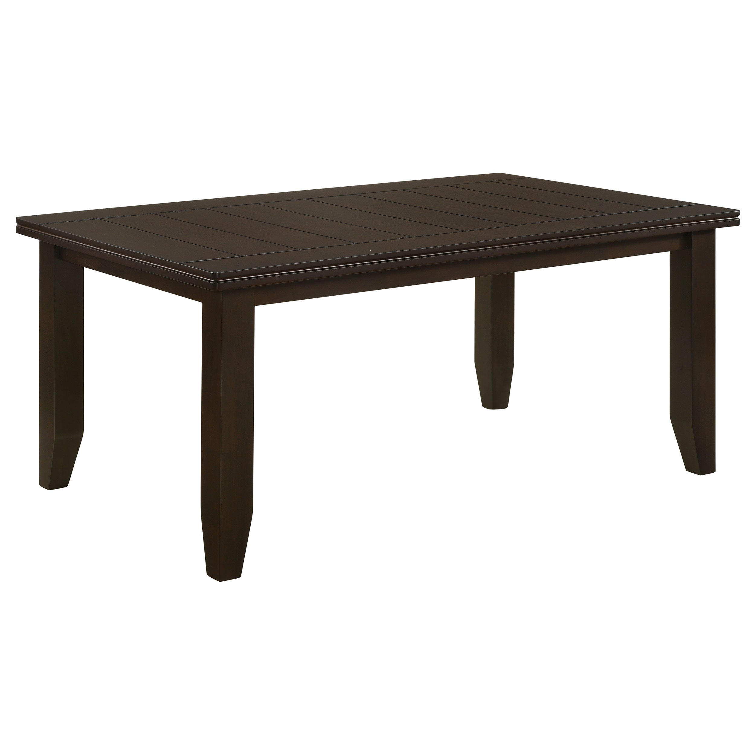 Dalila Rectangular 66-inch Wood Dining Table Cappuccino — view 1