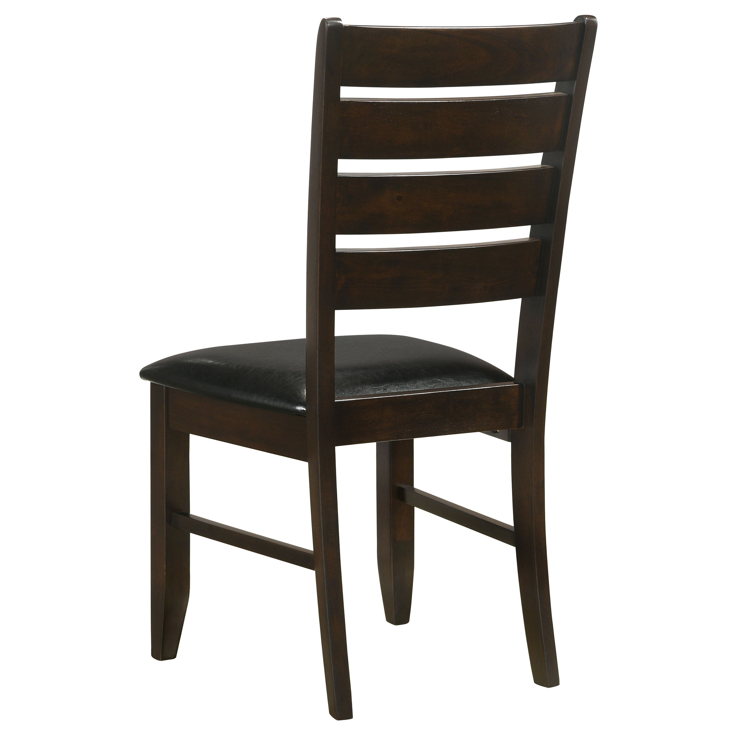 Dalila Wood Dining Side Chair Cappuccino (Set of 2) — view 7