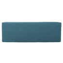 Contemporary Storage Ottoman Bench With Polyester Upholstery