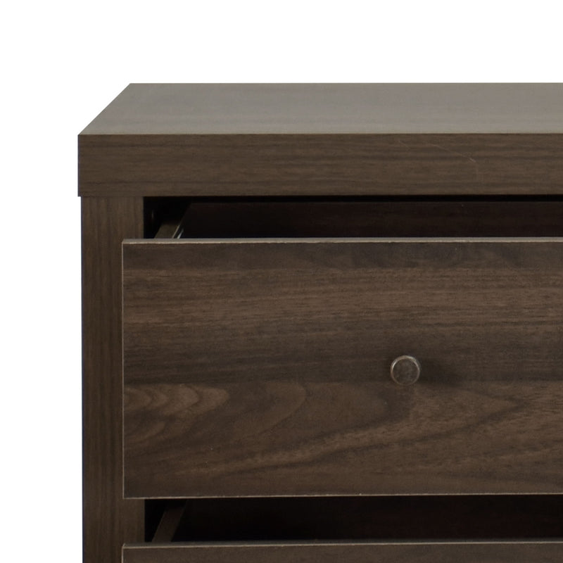 Farhart - Mid Century Modern 4 Drawer Dresser - Walnut