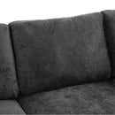Sectional Sofa Modular U-Shaped With Ottoman & USB Ports