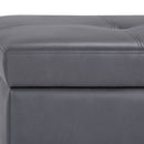 Oregon - Contemporary Storage Ottoman Bench With Tray