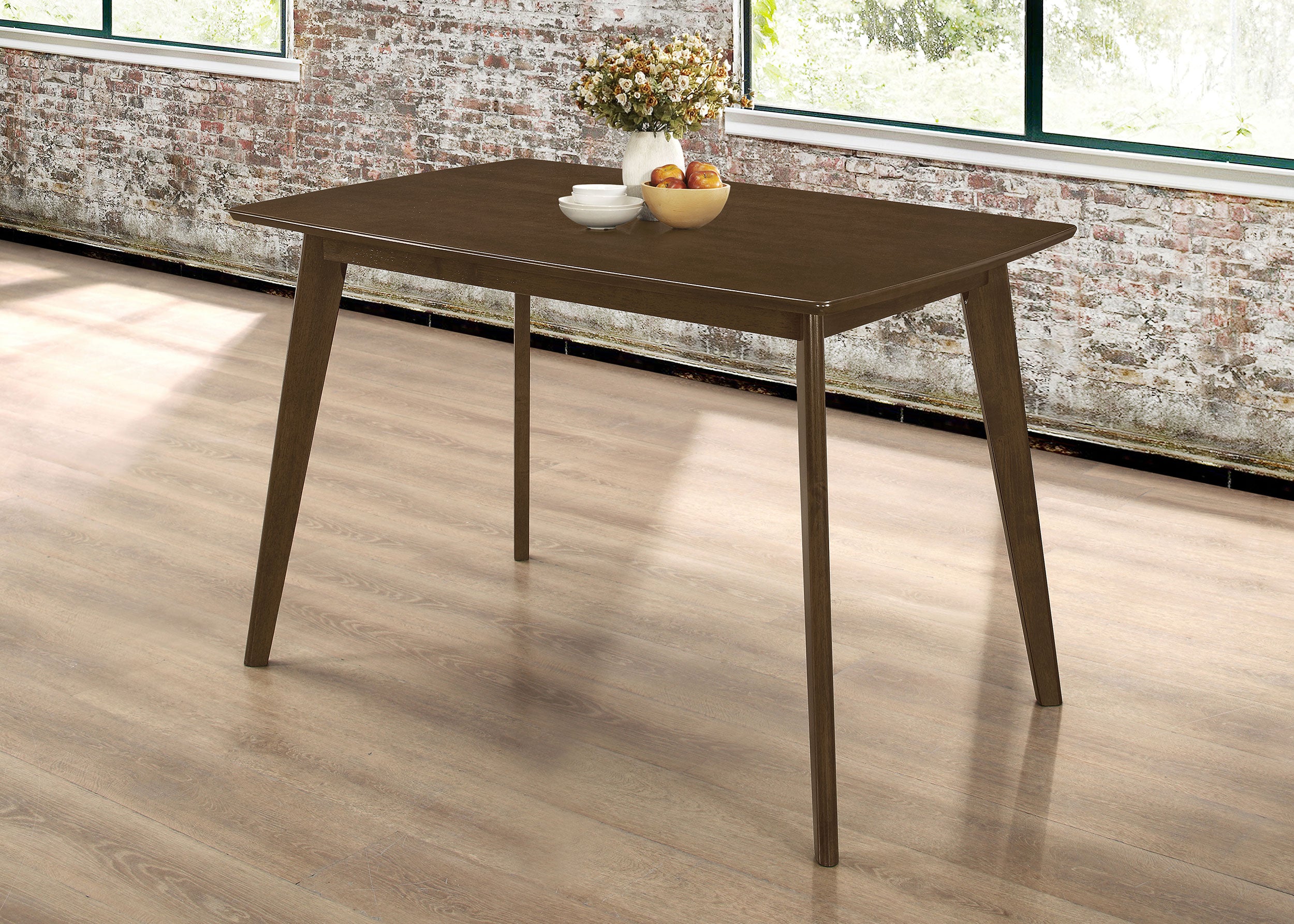 Kersey Rectangular 47-inch Wood Dining Table Chestnut — view 2