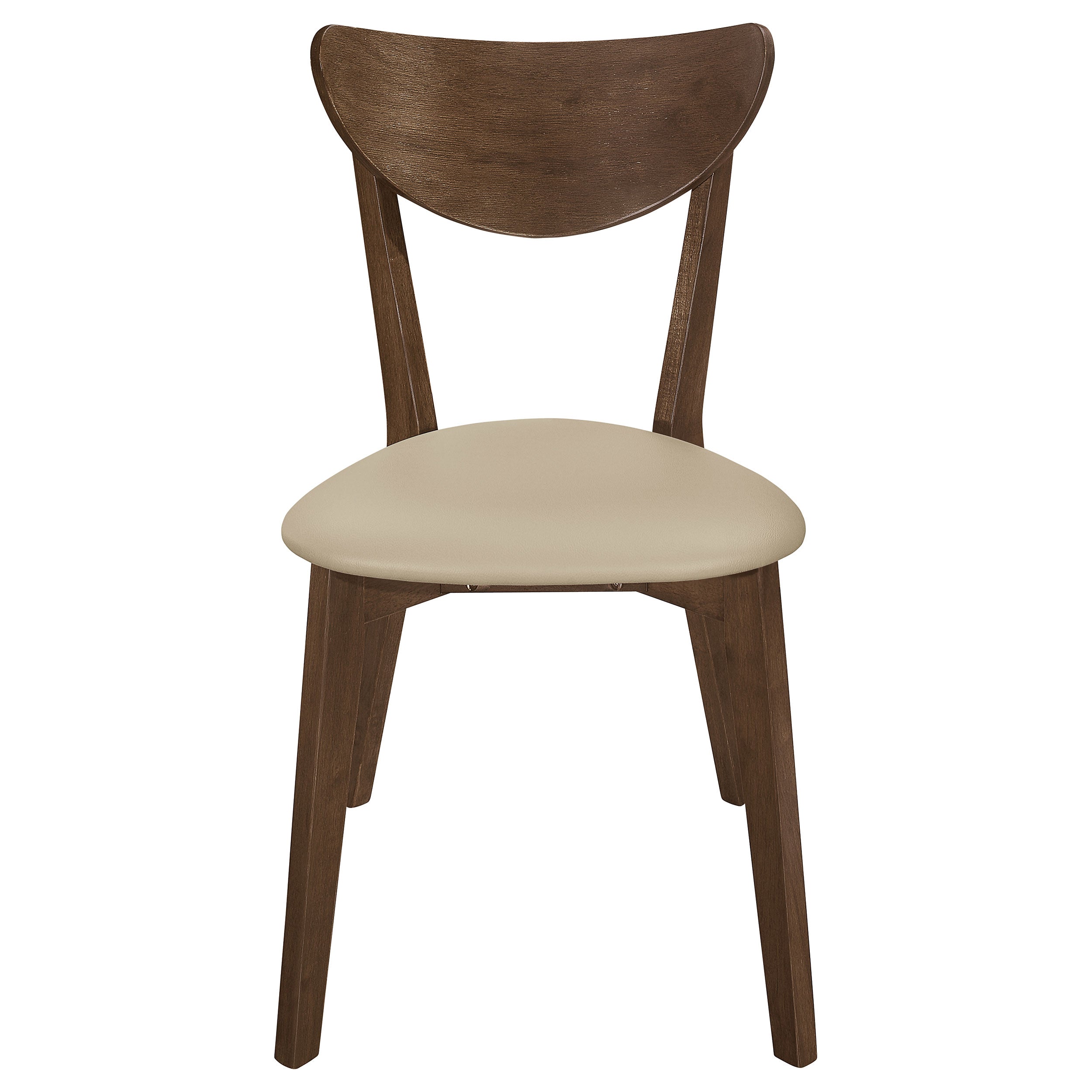 Kersey Wood Dining Side Chair Chestnut (Set of 2) — view 4