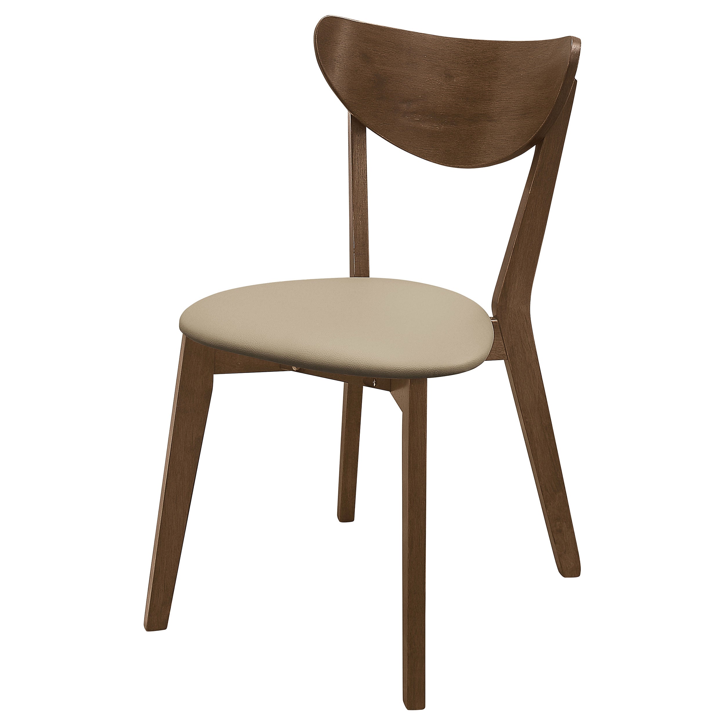 Kersey Wood Dining Side Chair Chestnut (Set of 2) — view 5