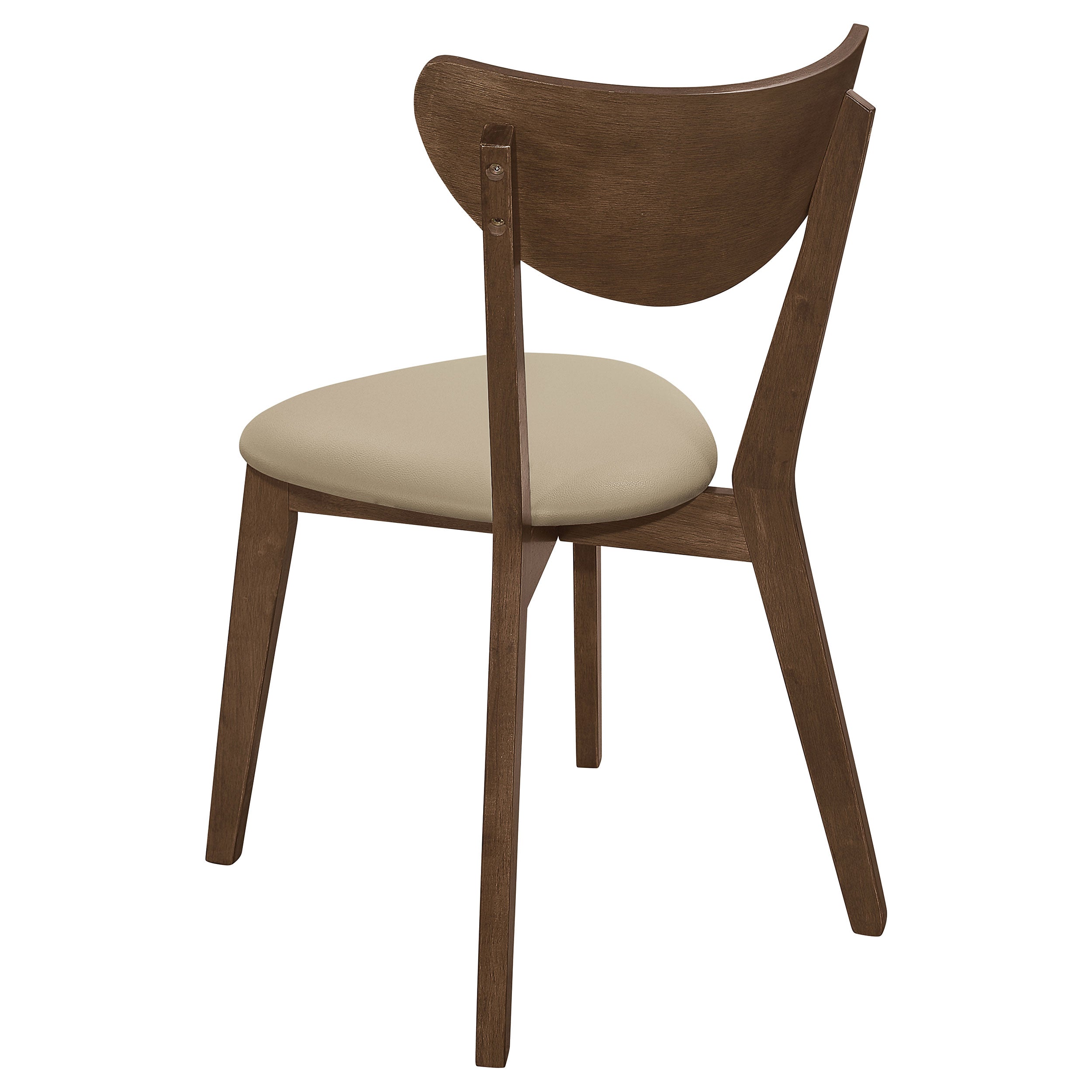 Kersey Wood Dining Side Chair Chestnut (Set of 2) — view 7