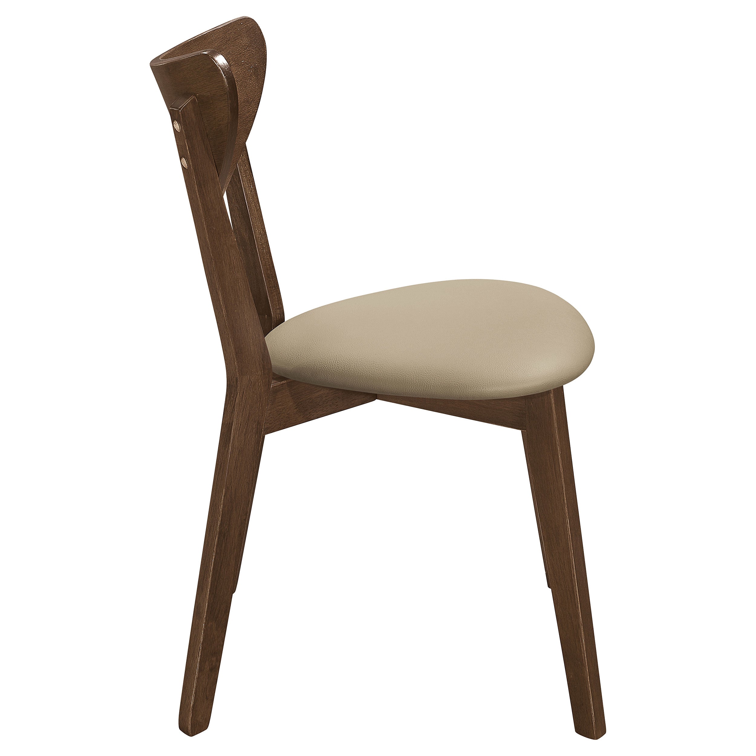 Kersey Wood Dining Side Chair Chestnut (Set of 2) — view 10