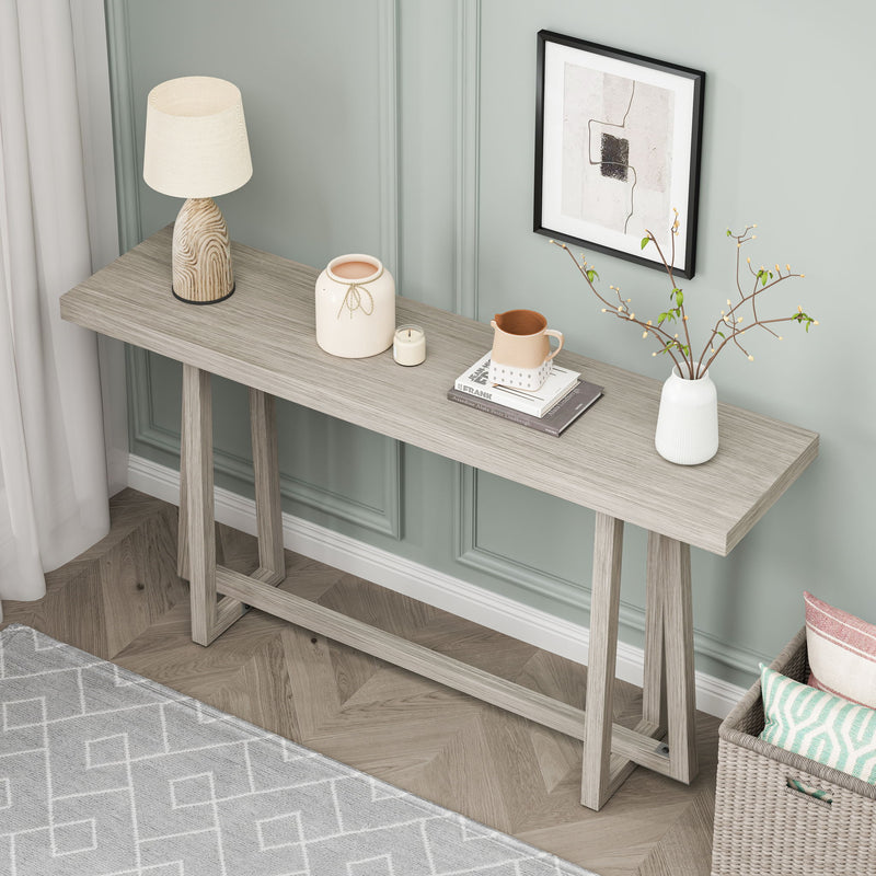 Console Table, Stylish Rectangular Entryway Table