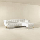 Addison - L Shape Sectional Sofa Tufted