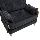 Mid Century Modern Foldable Sofa Bed, 3 In 1 Convertible Sleeper With 3 Pillows