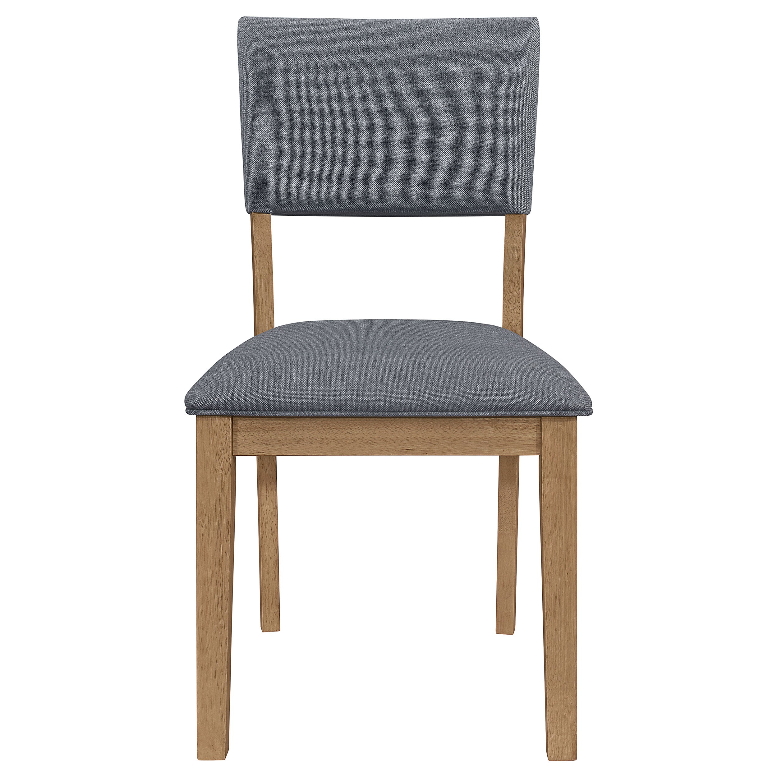 Sharon Fabric Upholstered Dining Side Chair Brown (Set of 2) — view 4