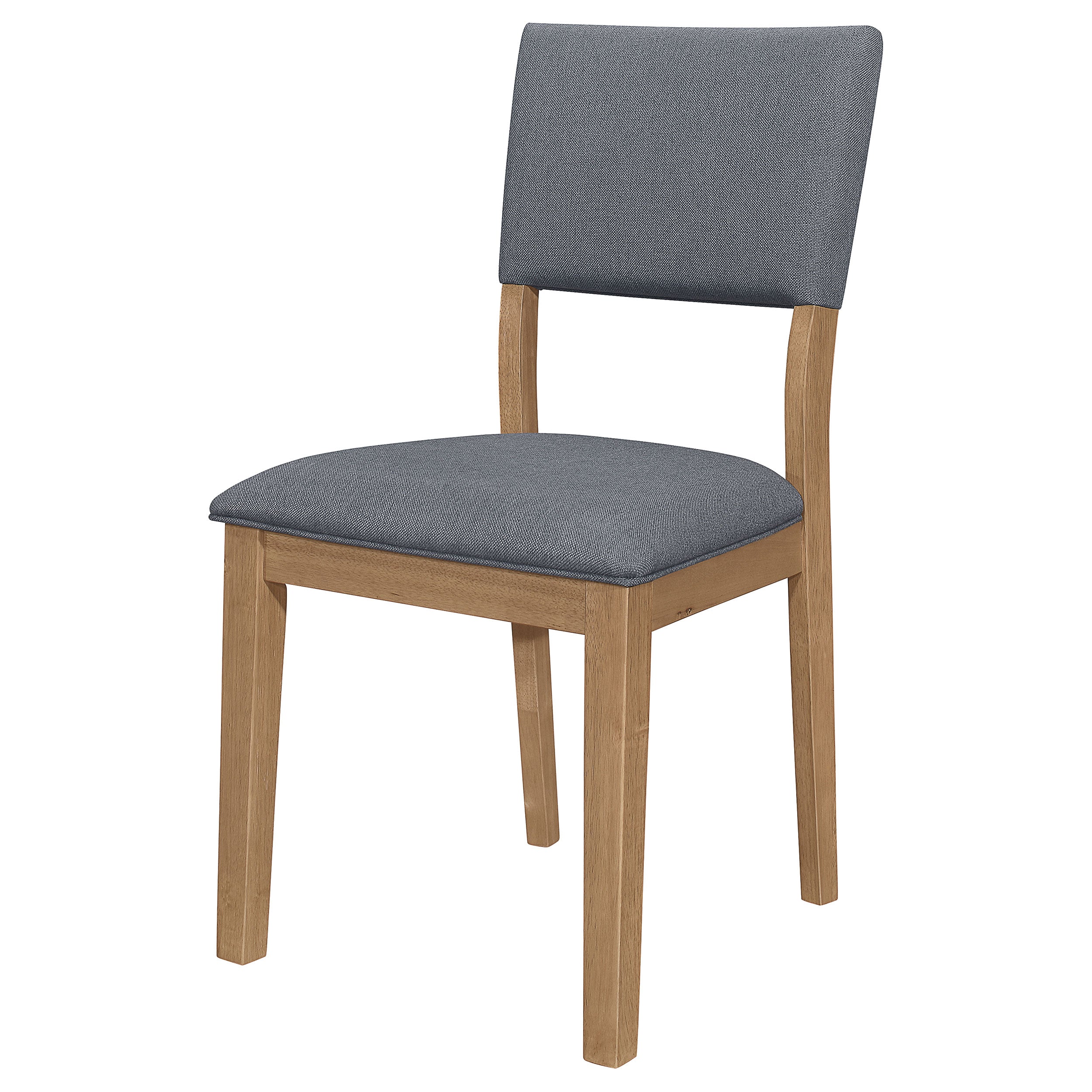 Sharon Fabric Upholstered Dining Side Chair Brown (Set of 2) — view 5