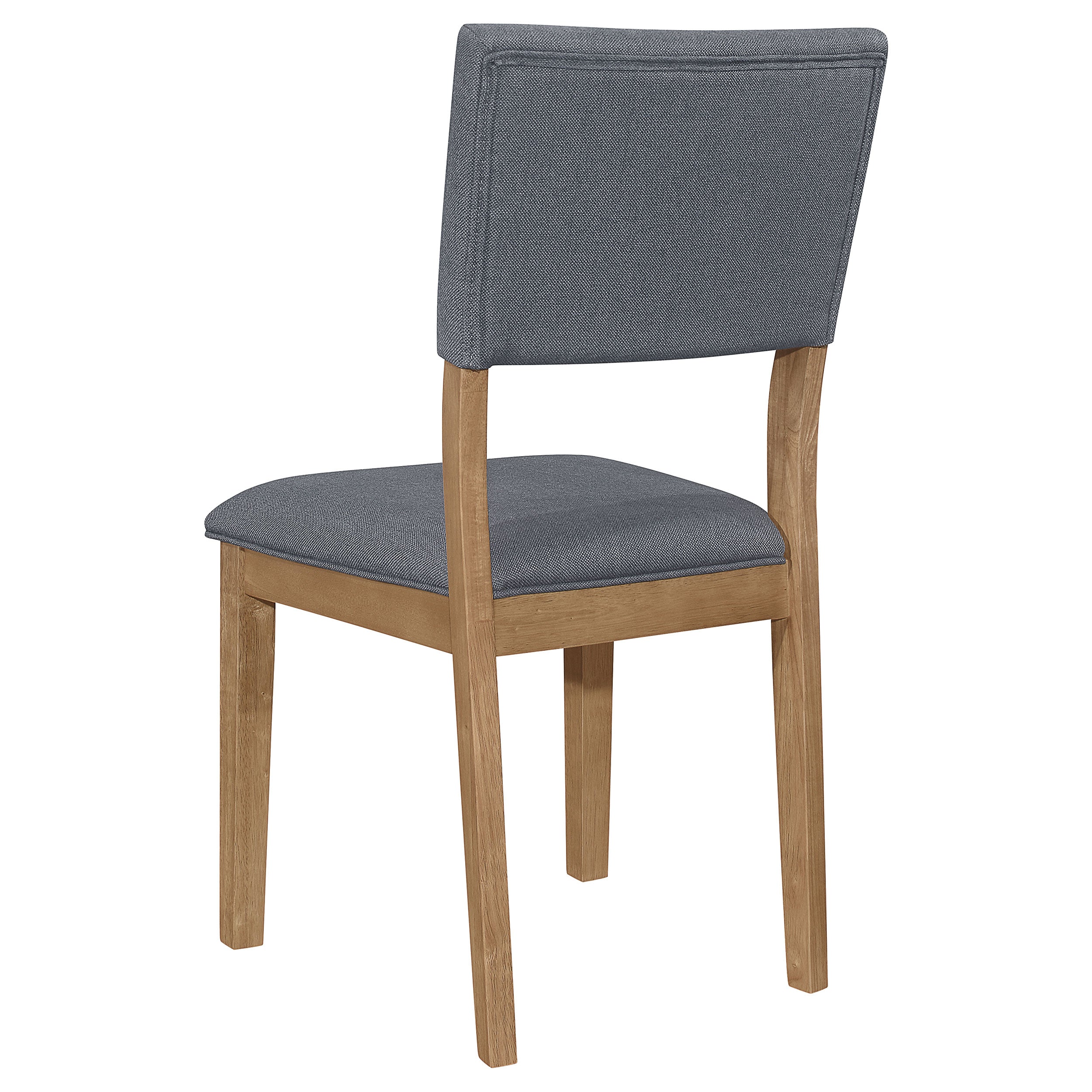 Sharon Fabric Upholstered Dining Side Chair Brown (Set of 2) — view 7