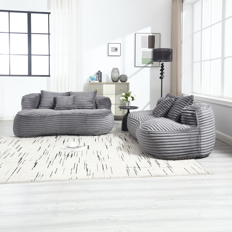 Bean Bag, Lazy Sofa Comfort Lounger High Back Chair