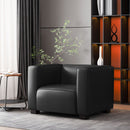 Vortexia - Club Chair With Tuxedo Design