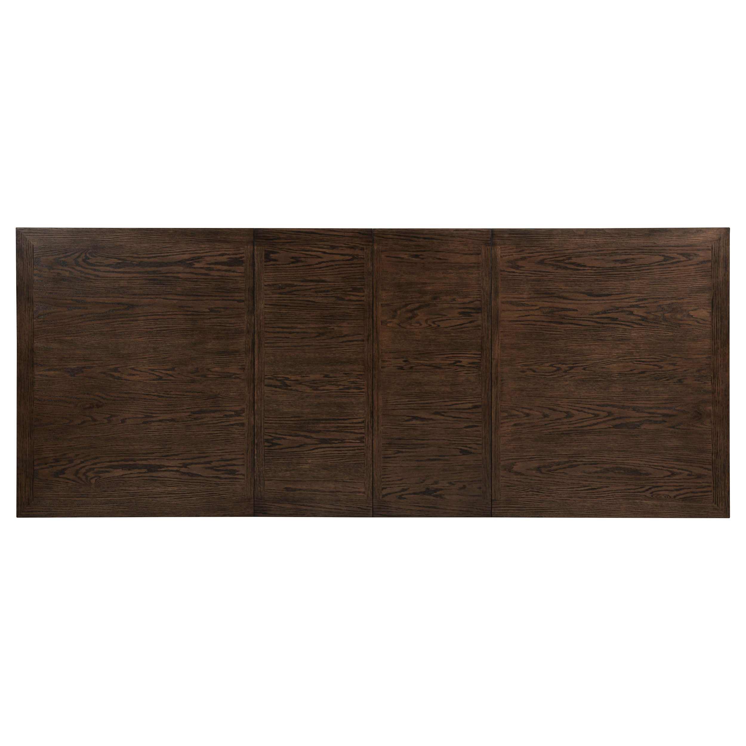 Ridgewell 7-piece Rectangular Trestle Dining Set Dark Oak — view 6