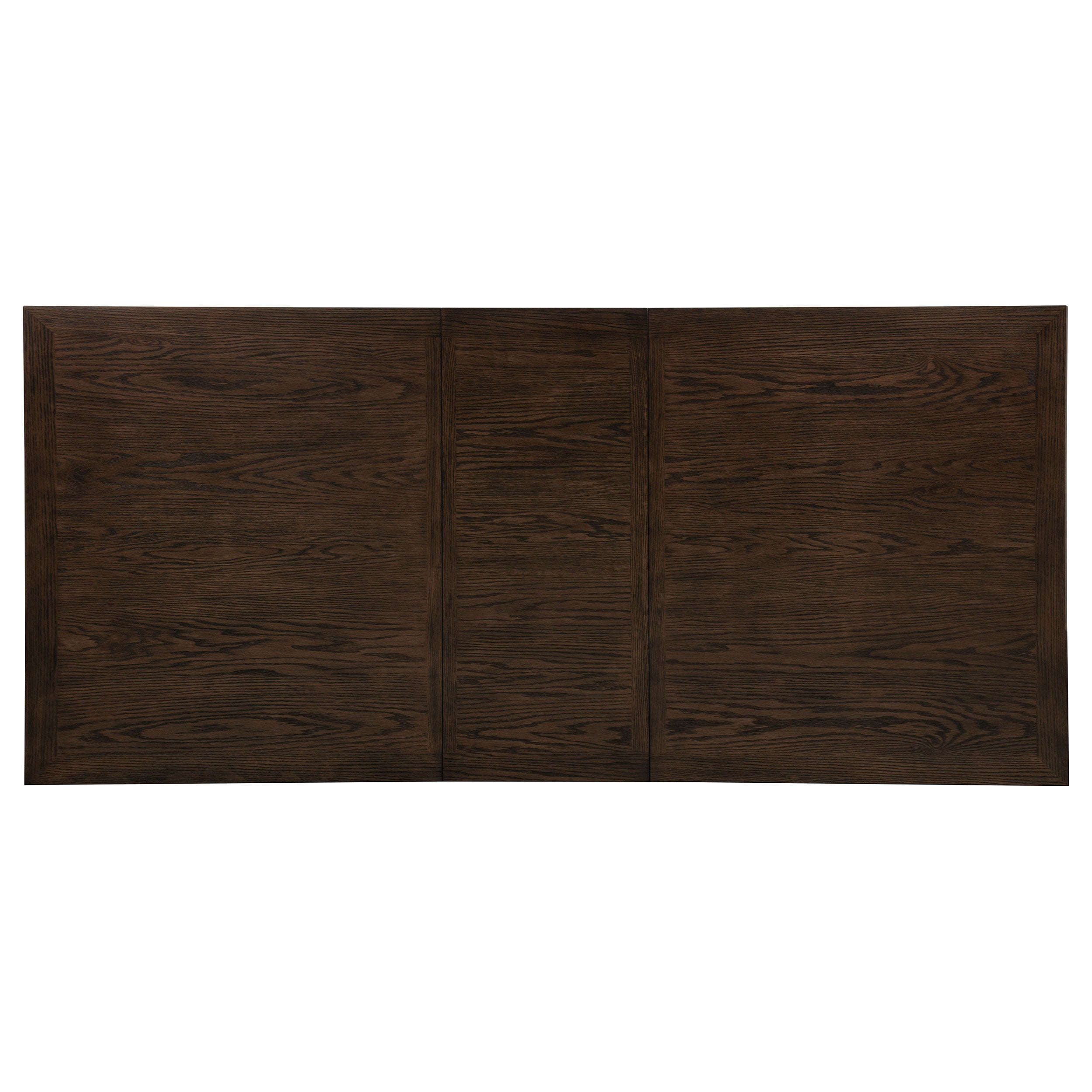 Ridgewell Rectangular Trestle Dining Table Dark Oak — view 11