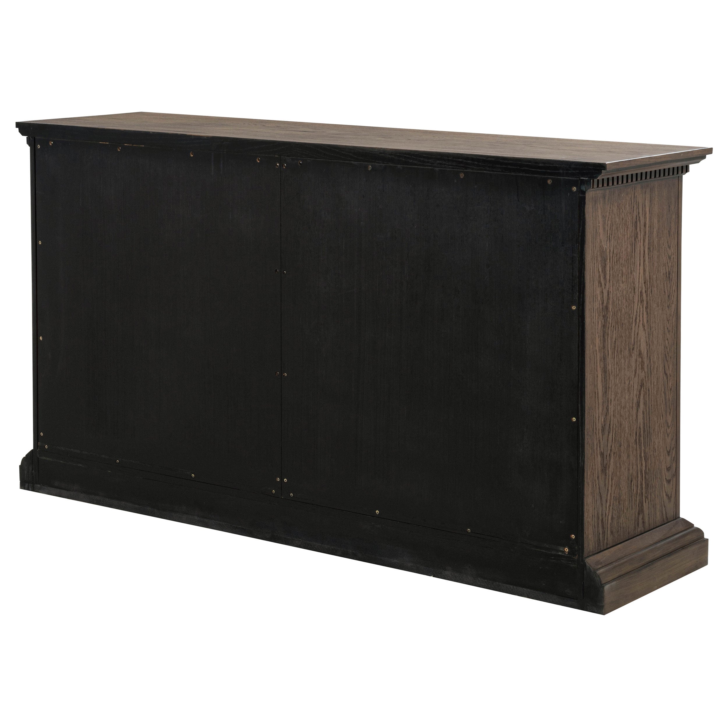 Ridgewell 2-drawer 4-door Dining Server Dark Oak — view 9