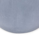 Outdoor Concrete End Table - Light Blue