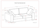 Charlie - Deep Seater Sofa