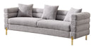 Modern Luxurious And Comfortable Upholstered Sofa