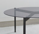 Rosalie - Round Smoked Glass Top Table