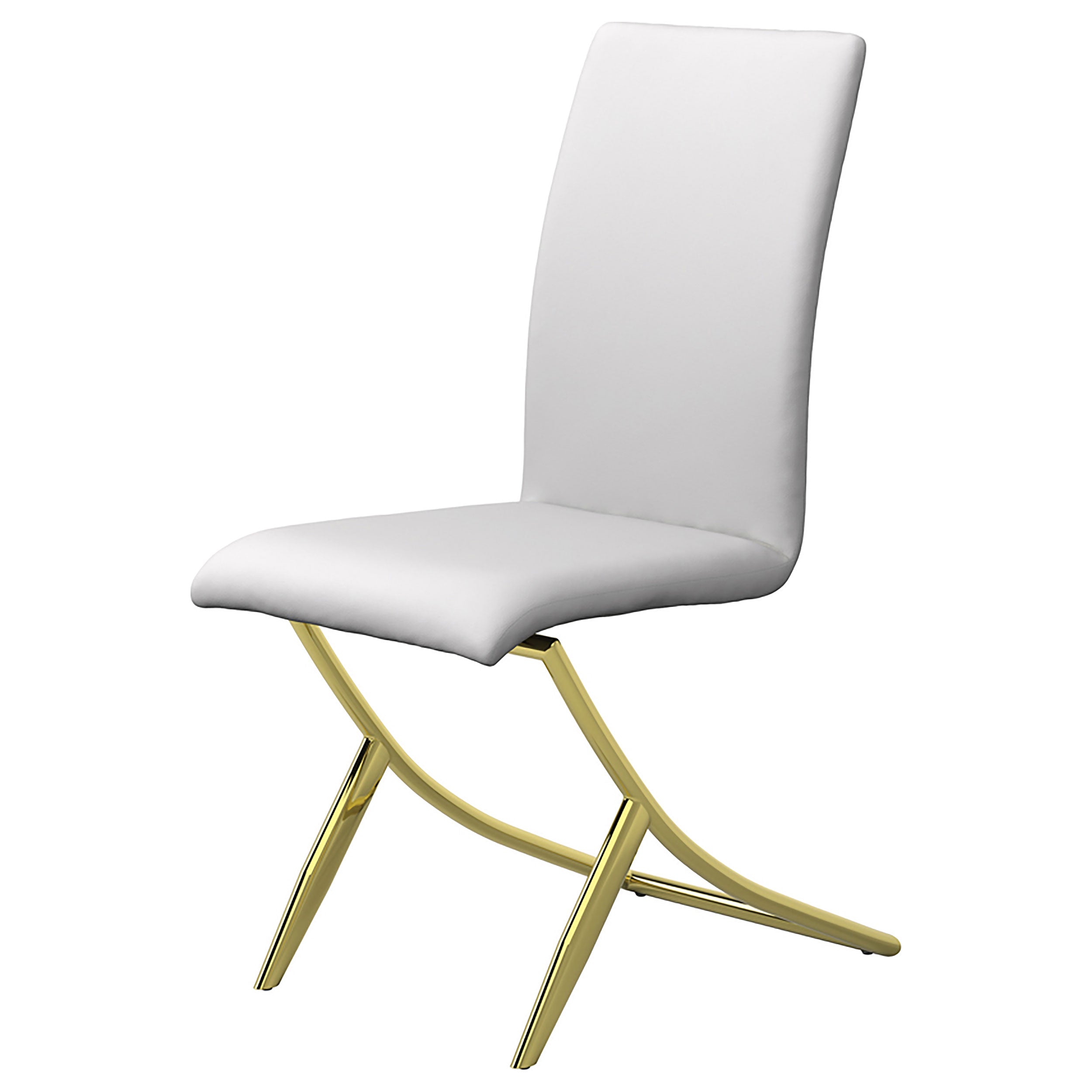 Carmelia Upholstered Dining Side Chair White (Set of 4) — view 5
