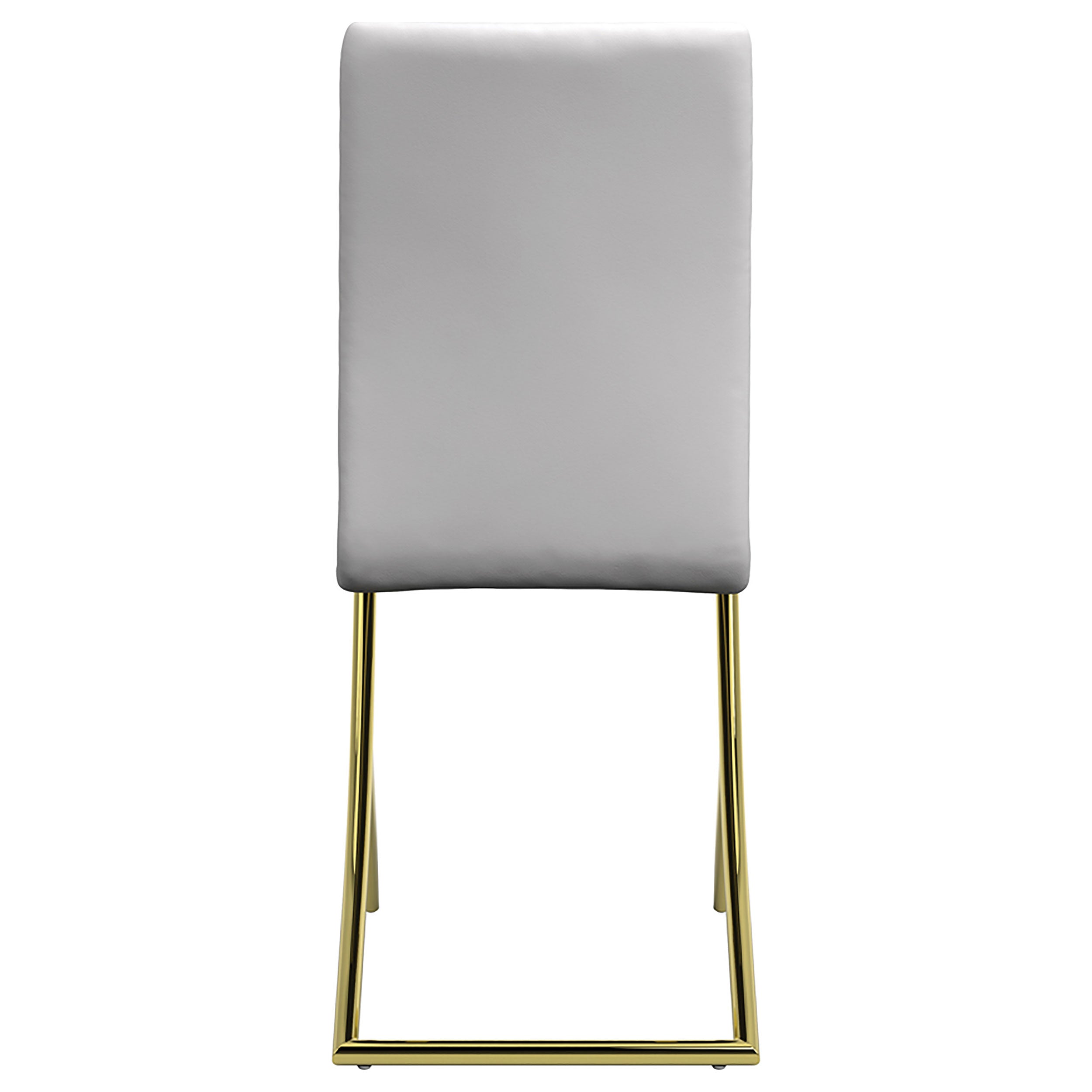 Carmelia Upholstered Dining Side Chair White (Set of 4) — view 8