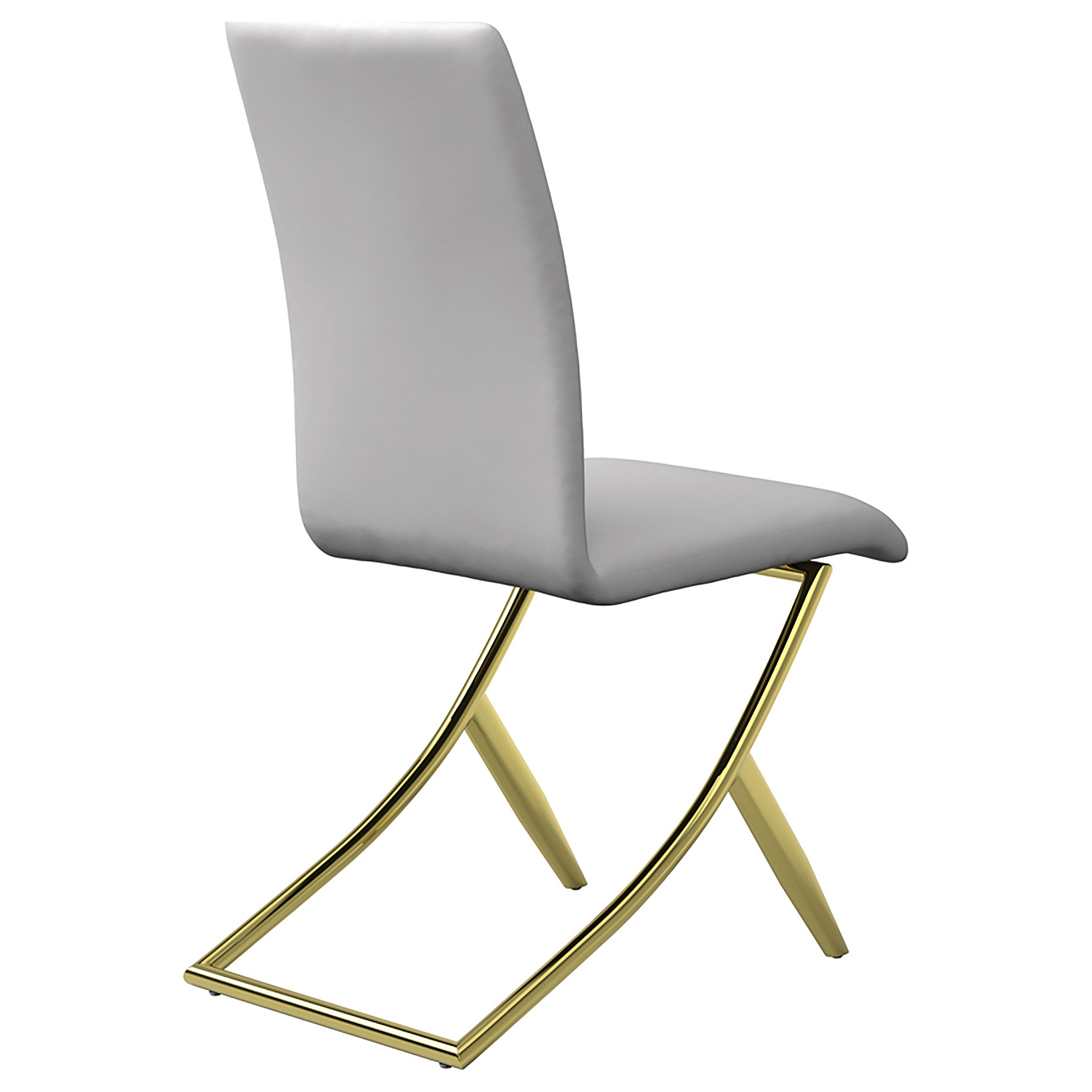 Carmelia Upholstered Dining Side Chair White (Set of 4) — view 9