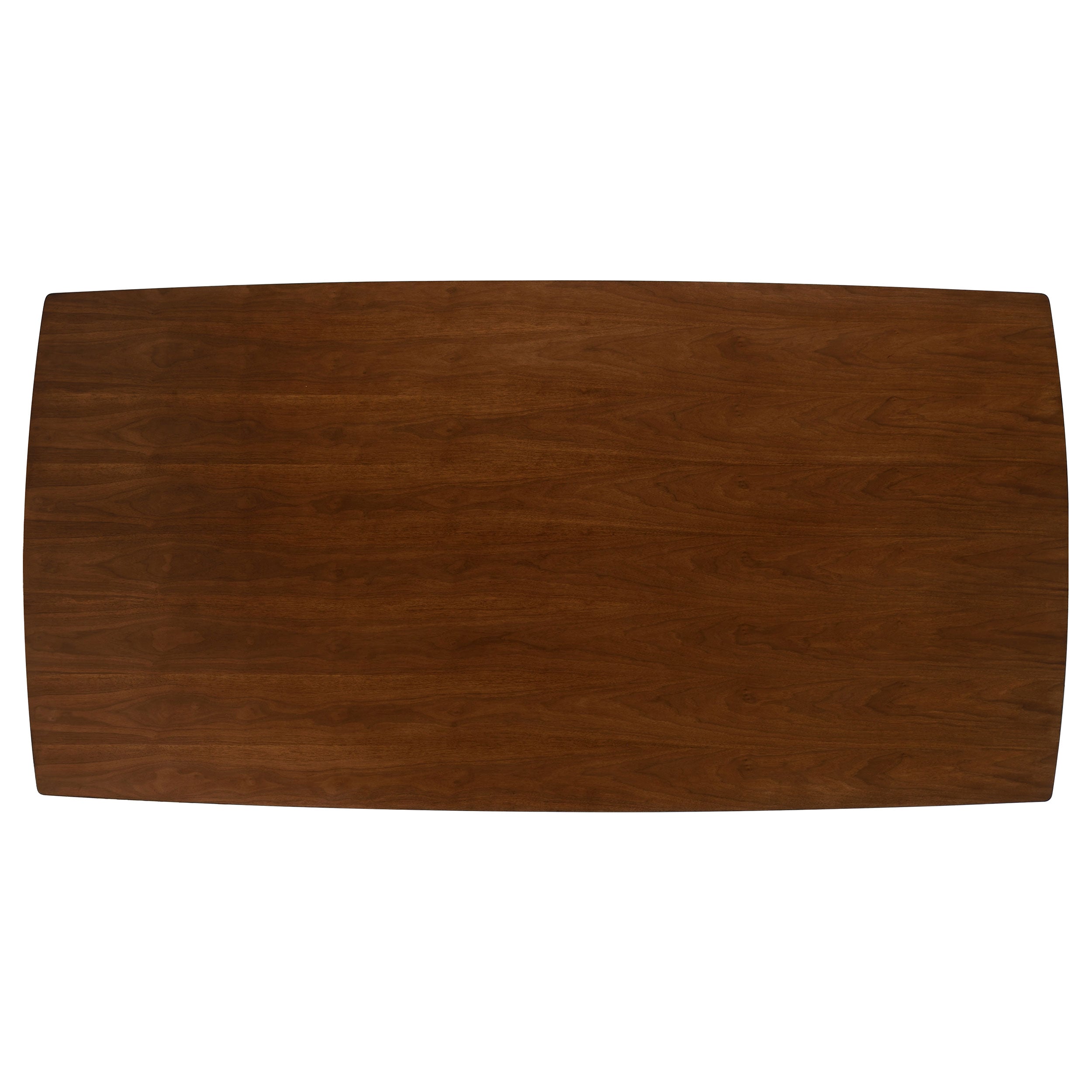 Malone 5-piece Rectangular Dining Table Set Dark Walnut — view 4