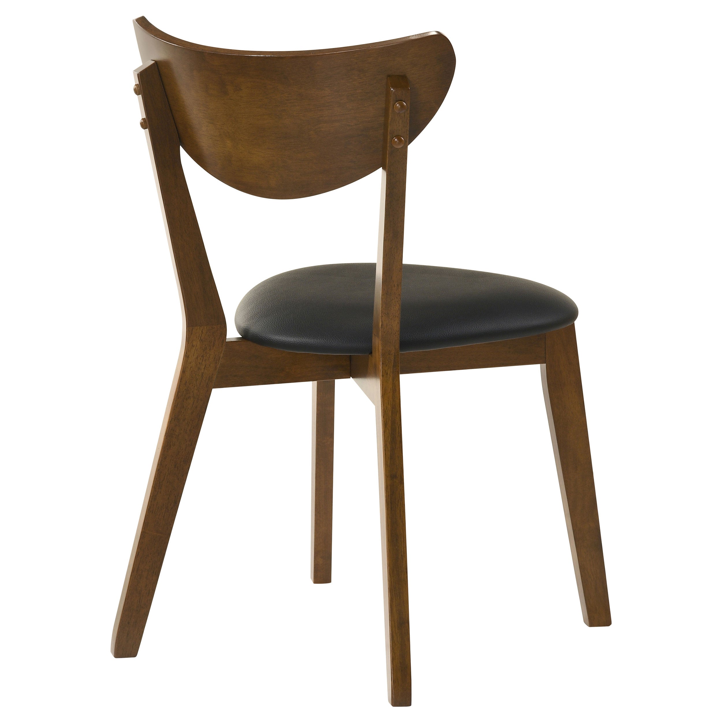 Jedda Wood Dining Side Chair Dark Walnut (Set of 2) — view 8