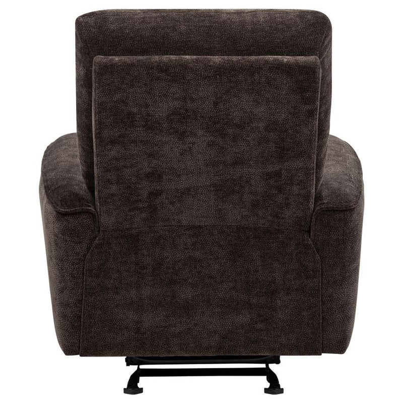 Navarro - Chenille Upholstered Glider Recliner