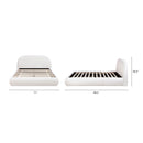 Archie Puffy Grounded - Upholstered Platform Bed