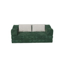 3 Seat Folding Floor Couch & King Size Bed Mattress