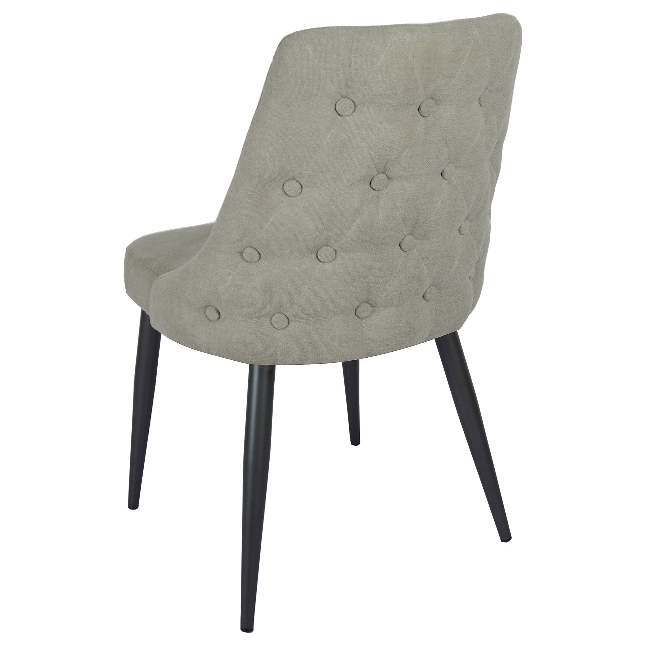 Cosmo Upholstered Dining Side Chair Light Grey (Set of 2) — view 7