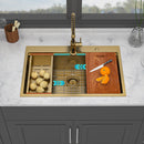 Drop In Kitchen Sink Stainless Steel 16 Gauge