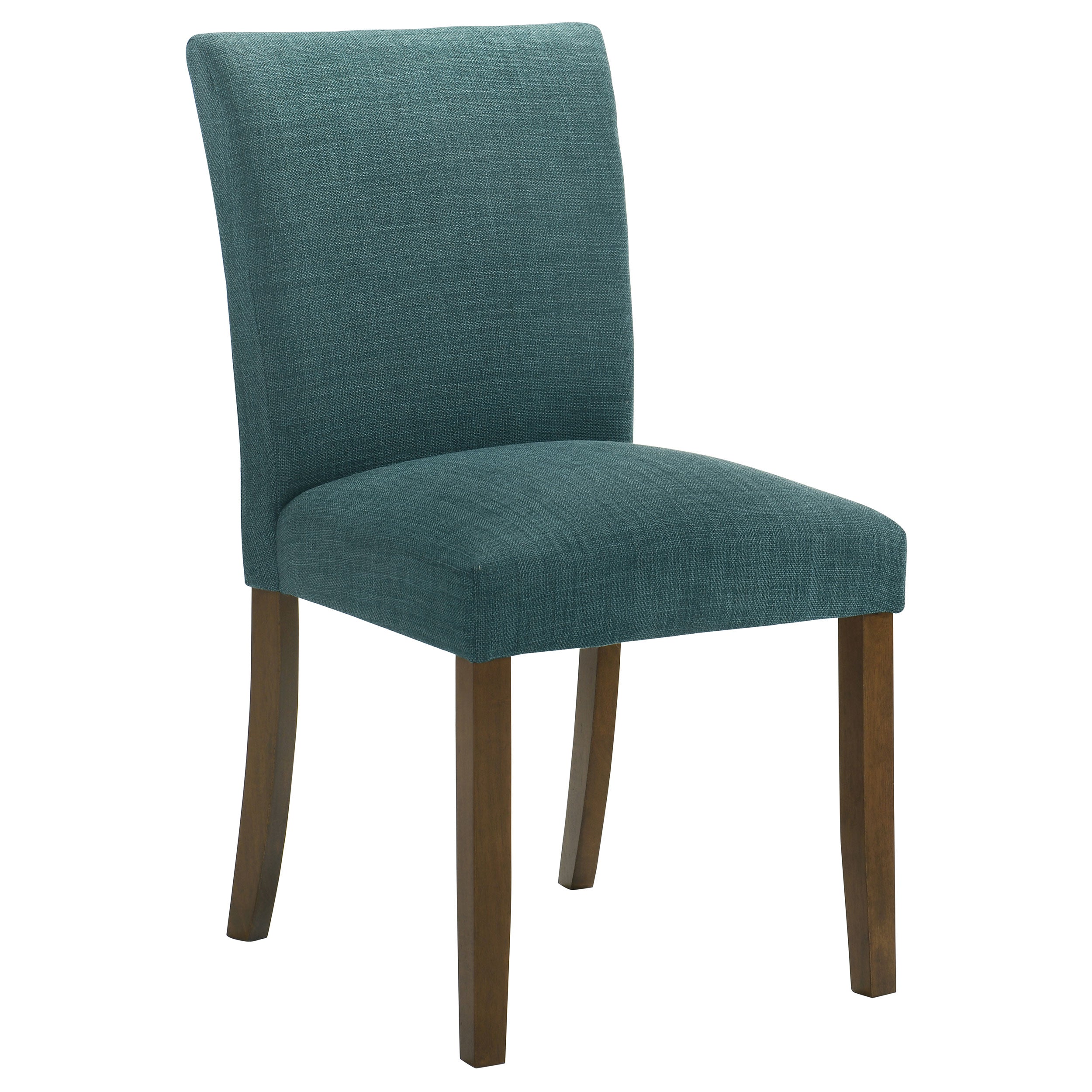 Paxton Upholstered Dining Side Chair Teal Blue (Set of 2) — view 3