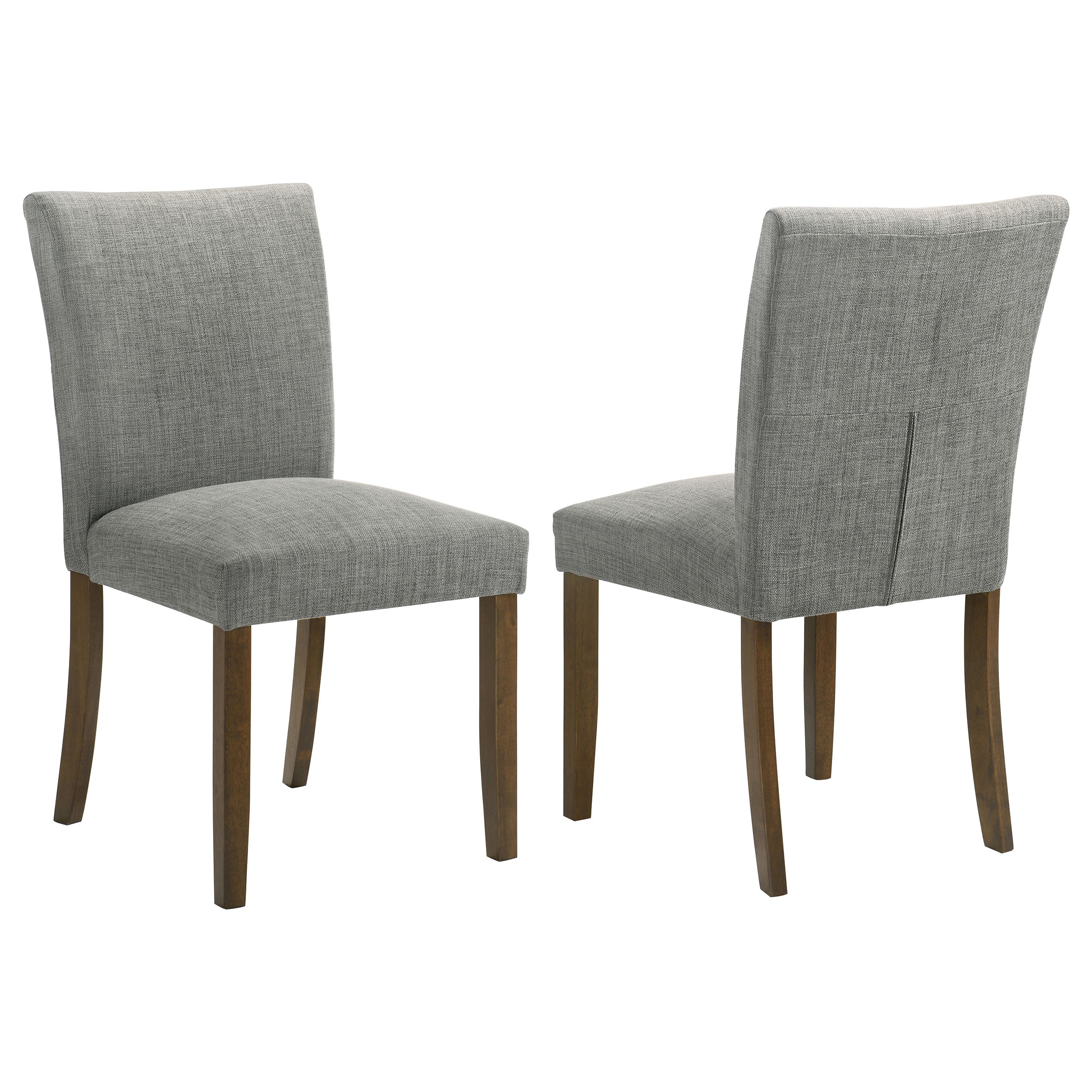 Paxton Upholstered Dining Side Chair Grey (Set of 2) — view 1