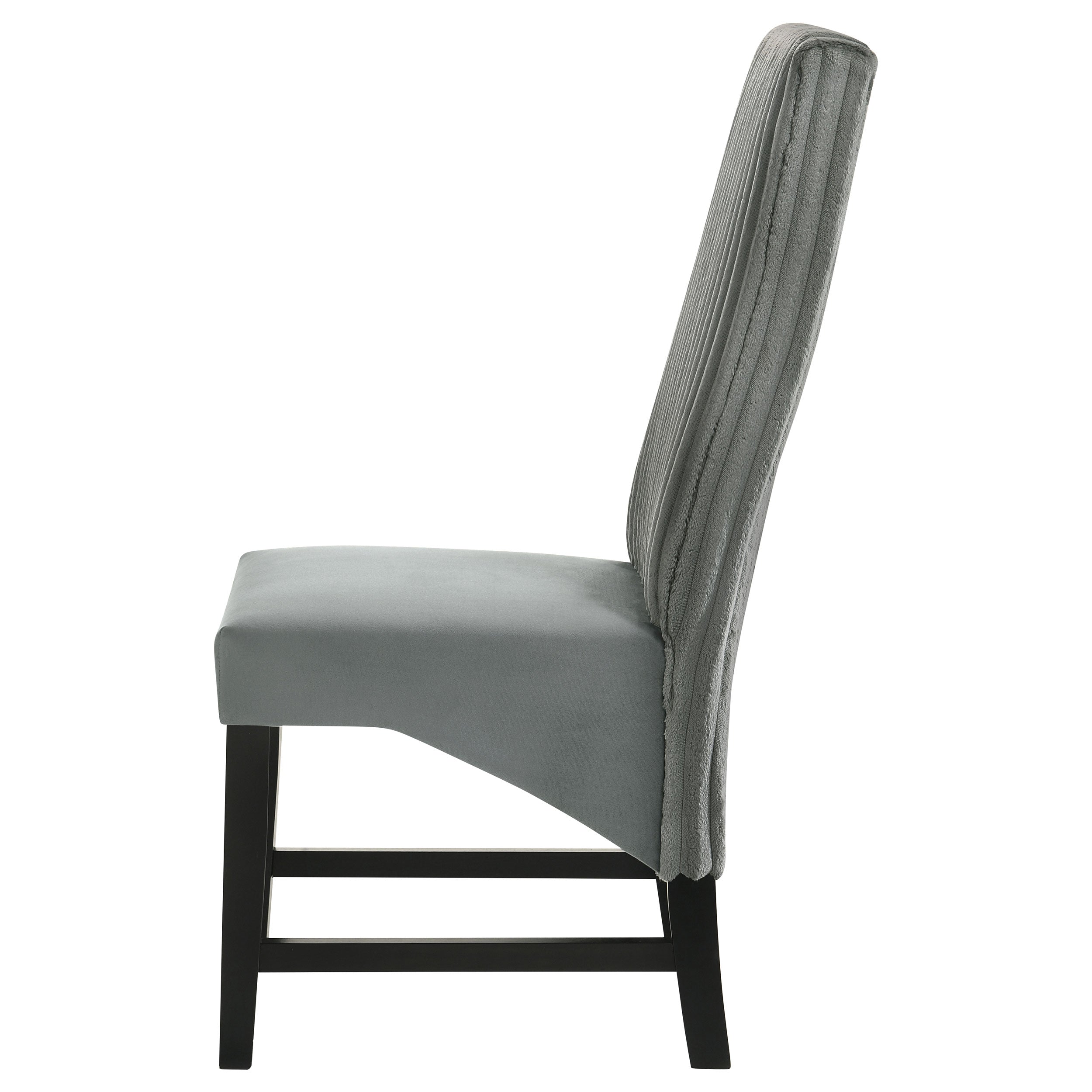 Barrand Upholstered Dining Side Chair Grey (Set of 2) — view 6