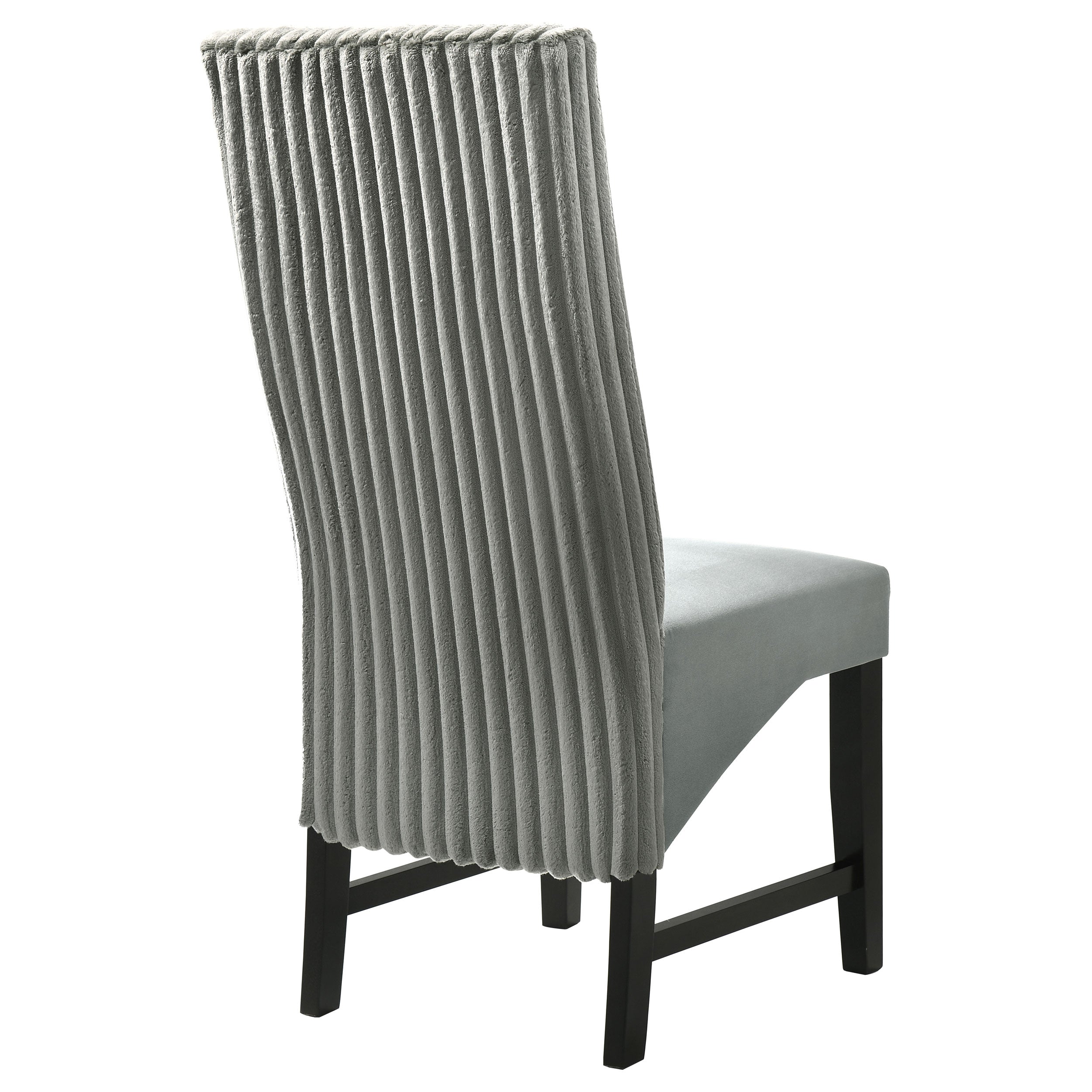 Barrand Upholstered Dining Side Chair Grey (Set of 2) — view 8