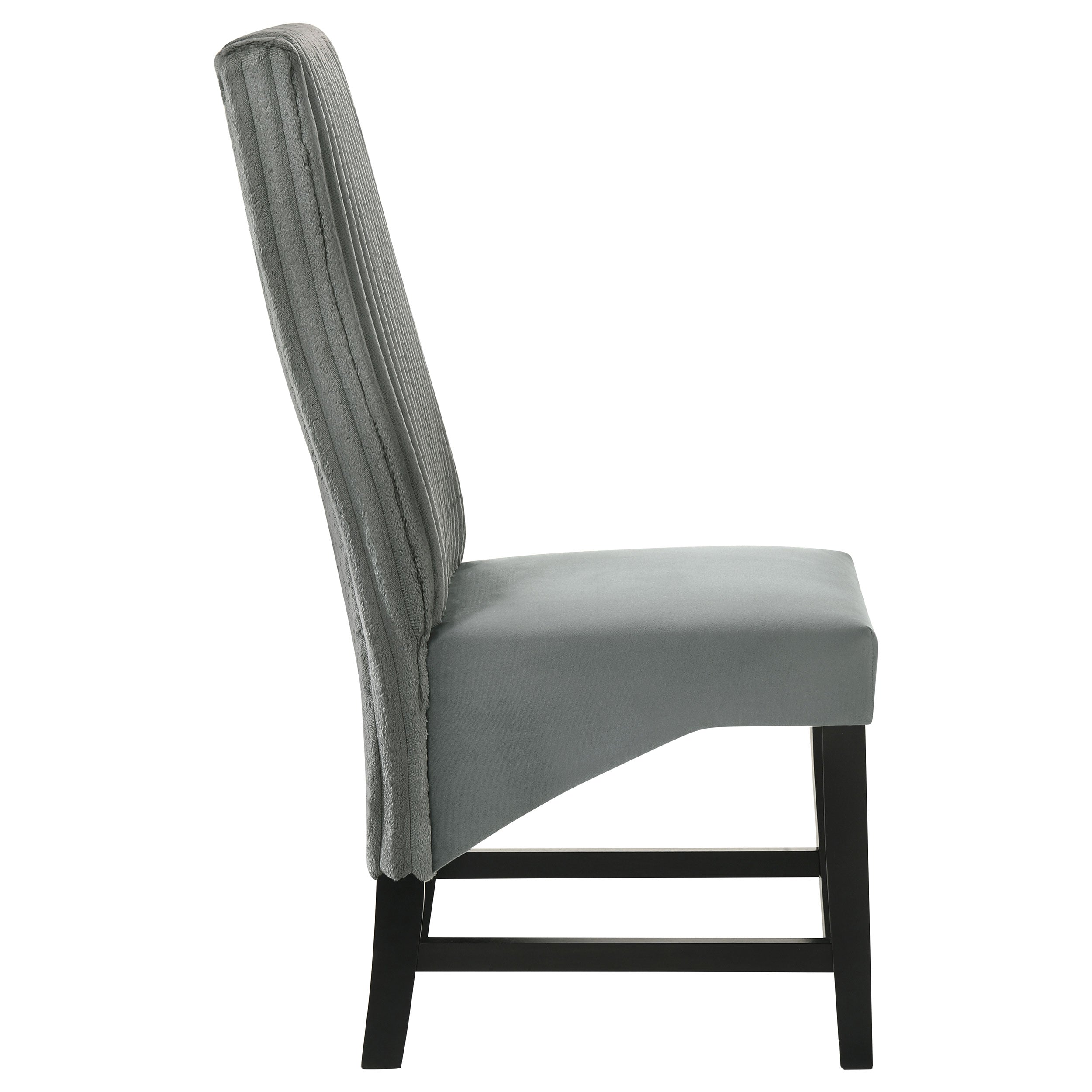 Barrand Upholstered Dining Side Chair Grey (Set of 2) — view 9